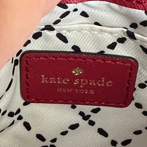 Kate Spade NY Newbury Lane Sally Red Crossbody Bag - EUC - Picture 12 of 13